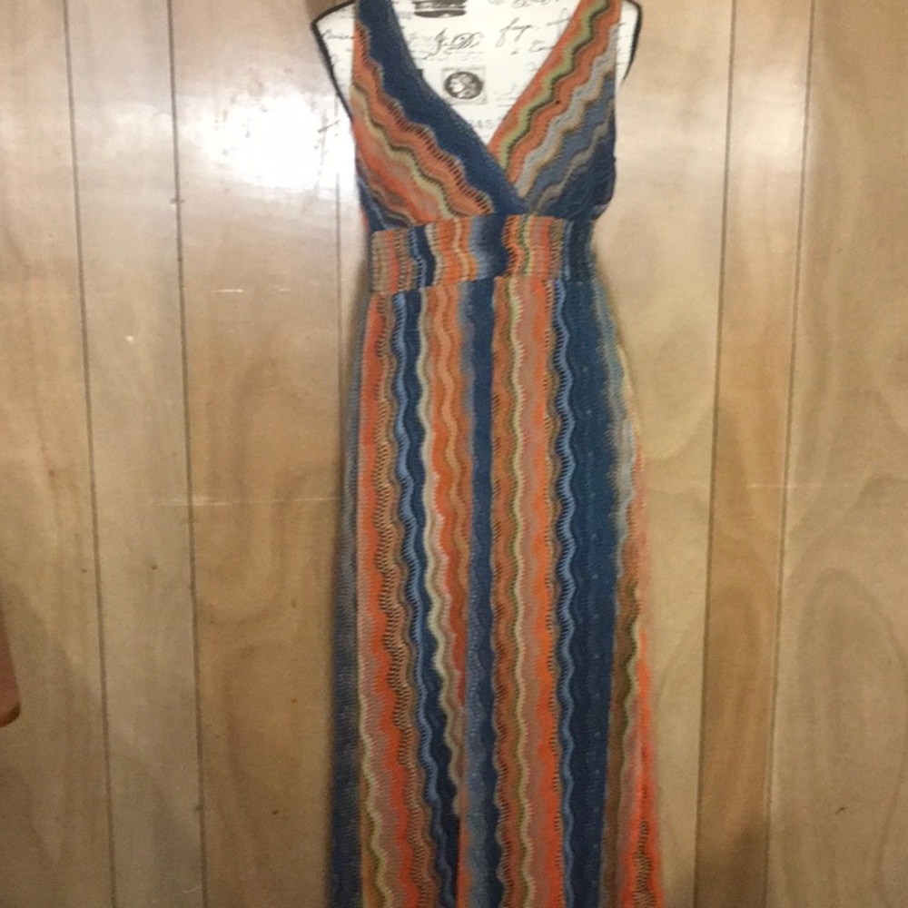 Chaudry  Beautiful Maxi Dress Made in India